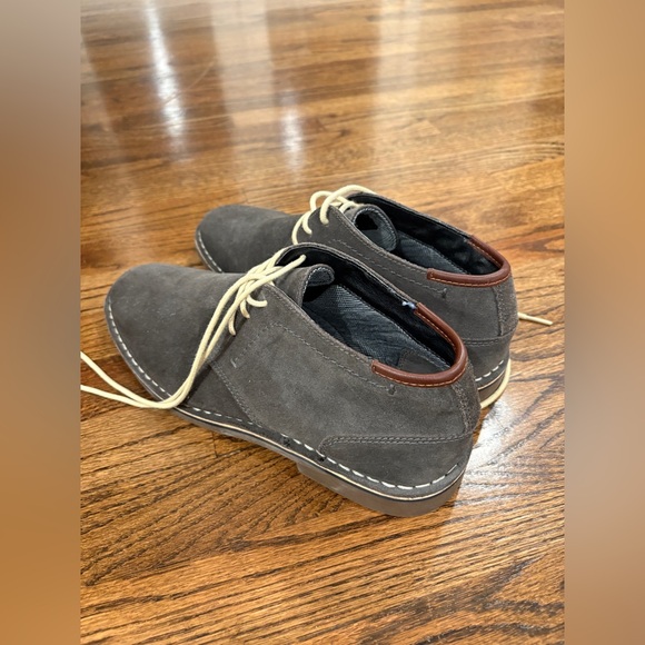 Kenneth Cole Desert Men Shoes Dark Grey Suede - NWOT - Picture 9 of 10